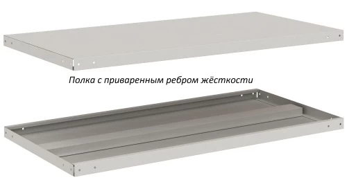 Стеллаж металлический Титан МС-750 2500x700x500/8